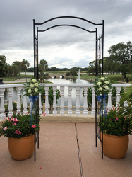 Gazebo Carnations Flower Power, Florist Davenport FL